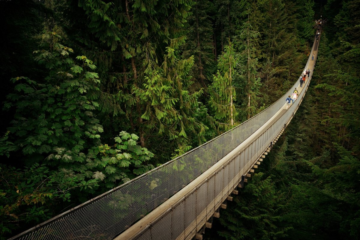 Canada-Capilano Suspension Bridge in Vancouver